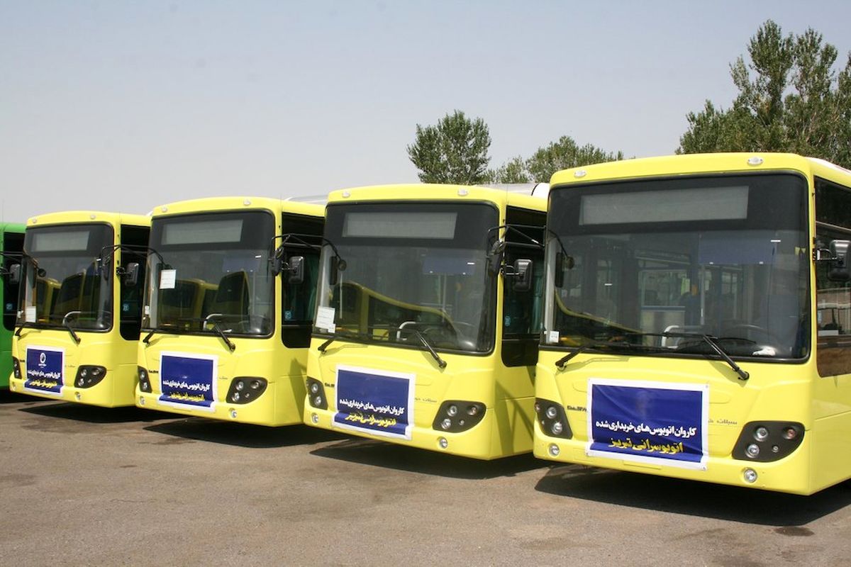 خدمات گسترده ناوگان اتوبوسرانی تبریز در عید سعید فطر