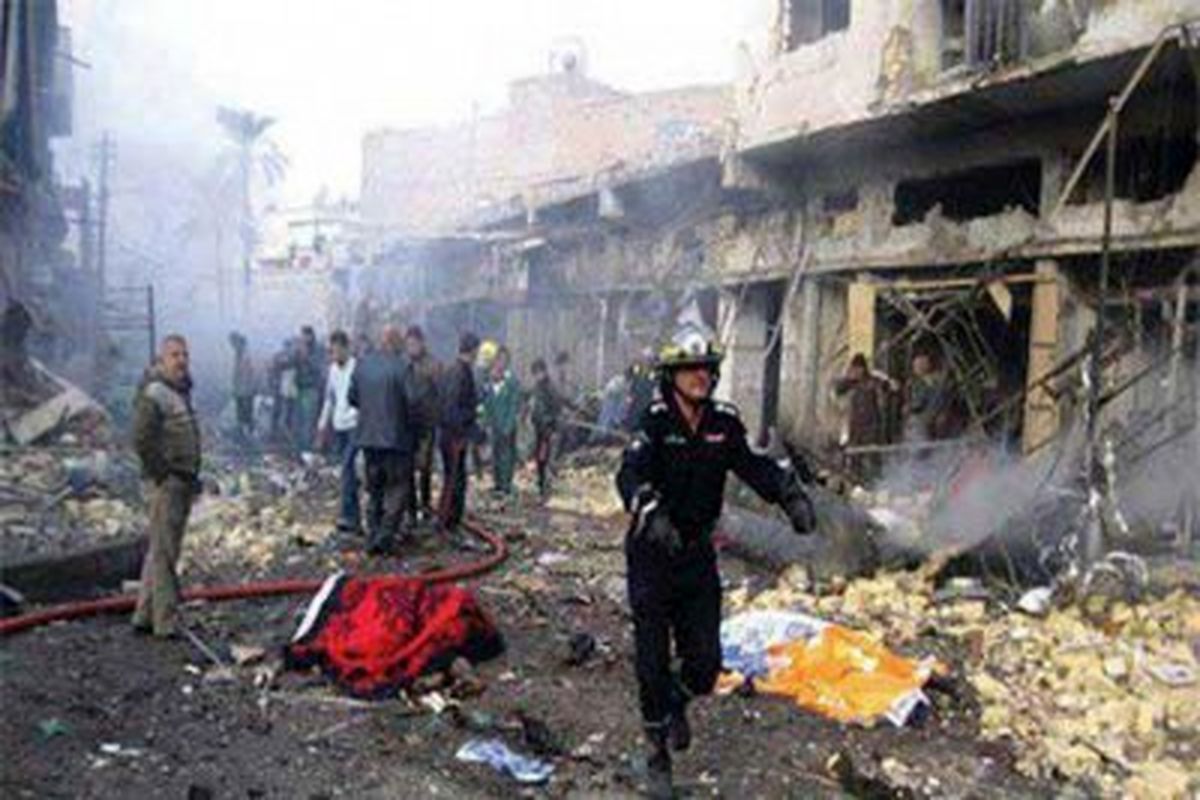 شمار کشته شدگان انفجارهای بغداد به ۲۰۰ تن رسید