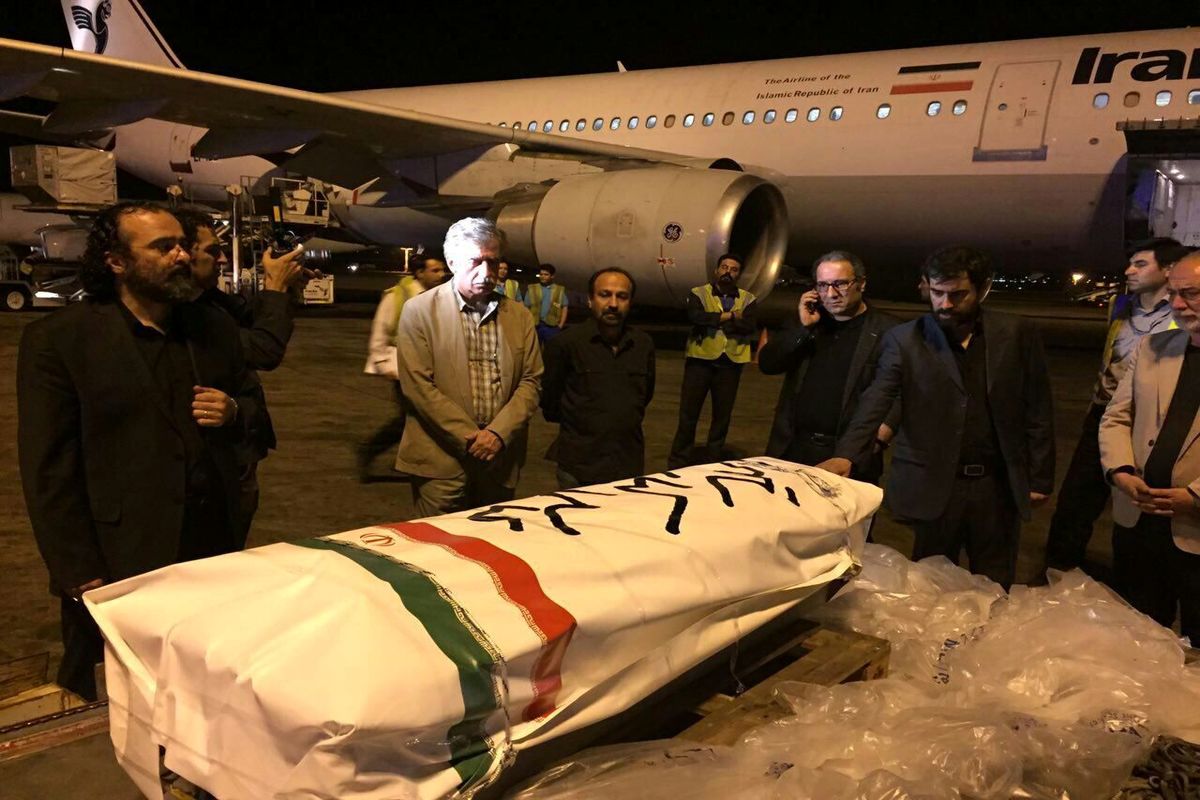 استقبال از پیکر عباس کیارستمی پای پرواز / سینماگران به فرودگاه امام(ره) رفتند