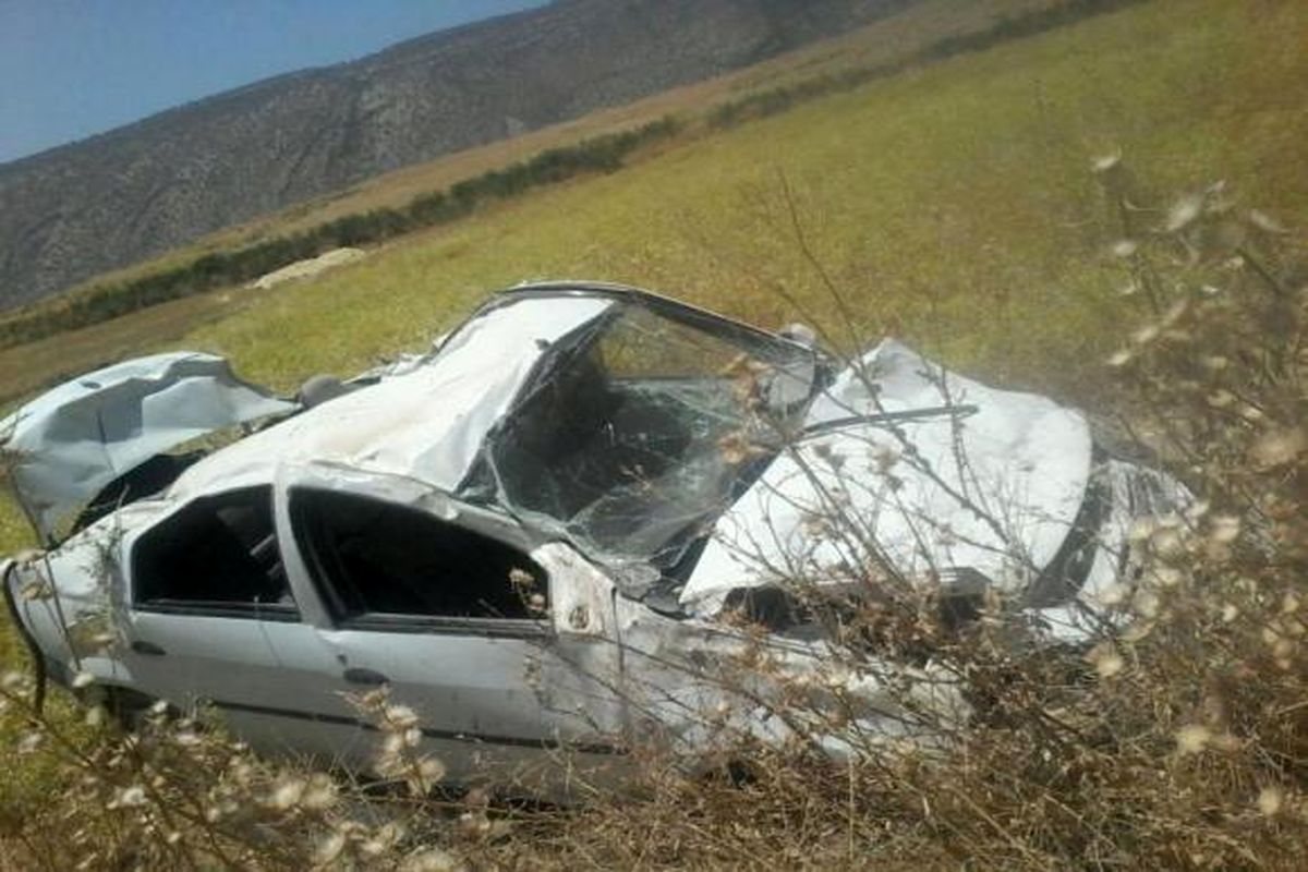 واژگونی خودرو تندر ۹۰ در جاده کارزان به لومار +ببینید