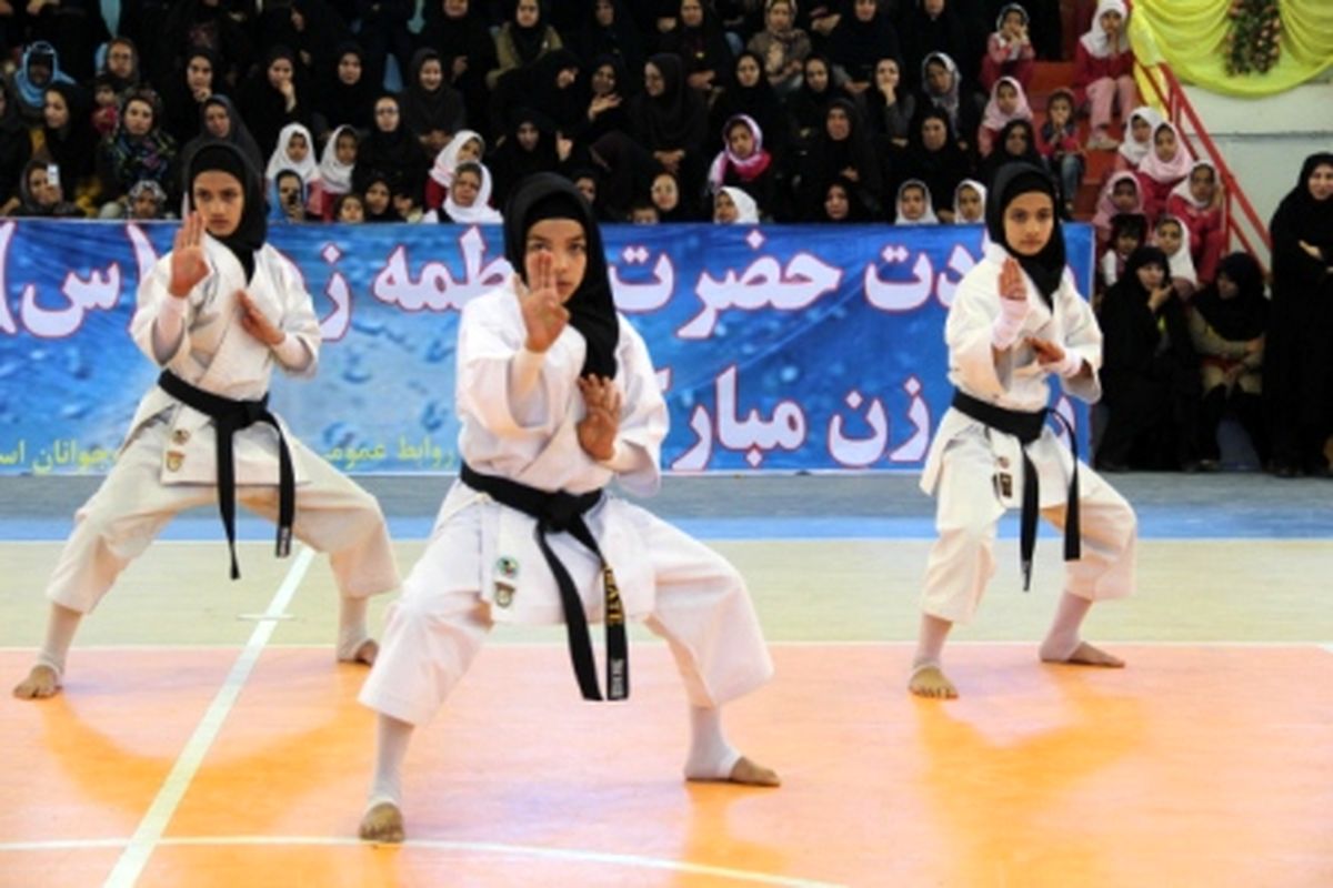 درخشش بانوان کاراته کای استان کهگیلویه و بویر احمد در مسابقات قهرمانی کشور