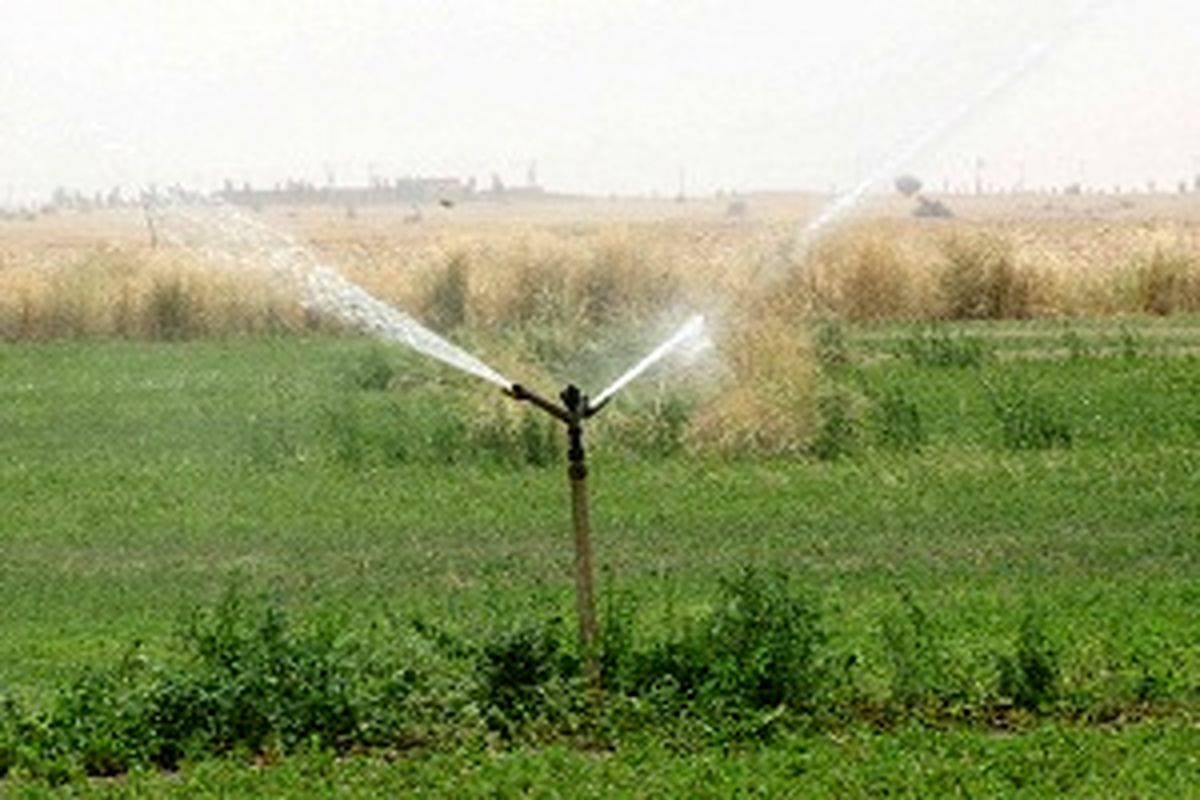 پیشرفت ۵۰ درصدی پروژه آبیاری تحت فشار روستای کلبی بک