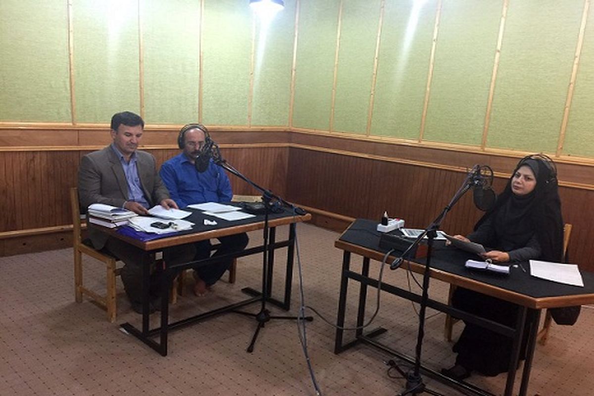 حضور مدیرعامل شرکت آبفا استان ایلام در برنامه زنده رادیویی