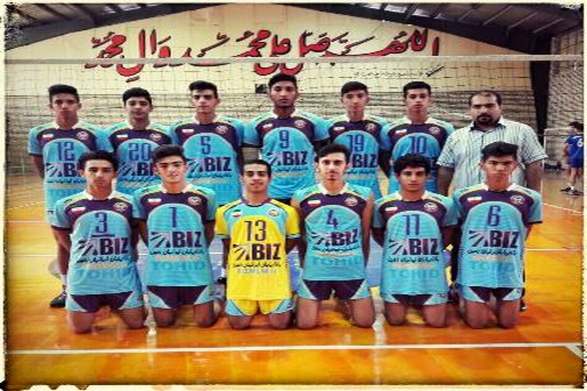 تیم والیبال شهرستان ملارد در مسابقات والیبال توابع استان تهران خوش درخشید