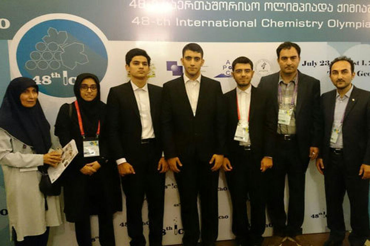 کسب مقام ششم المپیادجهانی شیمی توسط دانش آموزان ایرانی