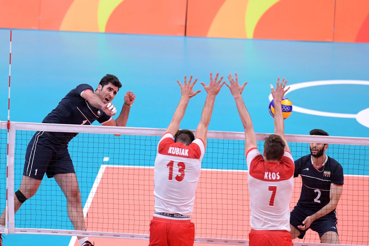 والیبال ایران لهستان تحت الشعاع سرویس های بی نظیر فرهاد قائمی