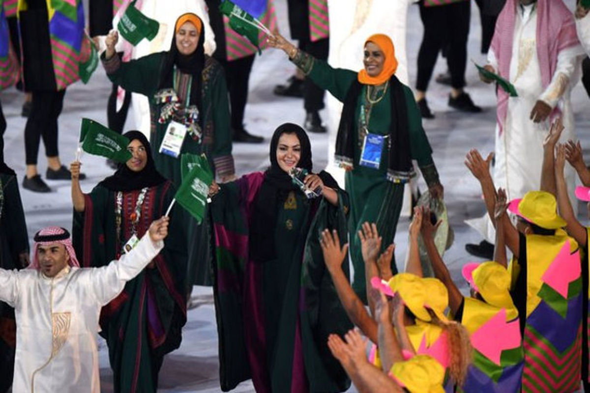 چهار زن اجاره‌ای در کاروان المپیک عربستان!