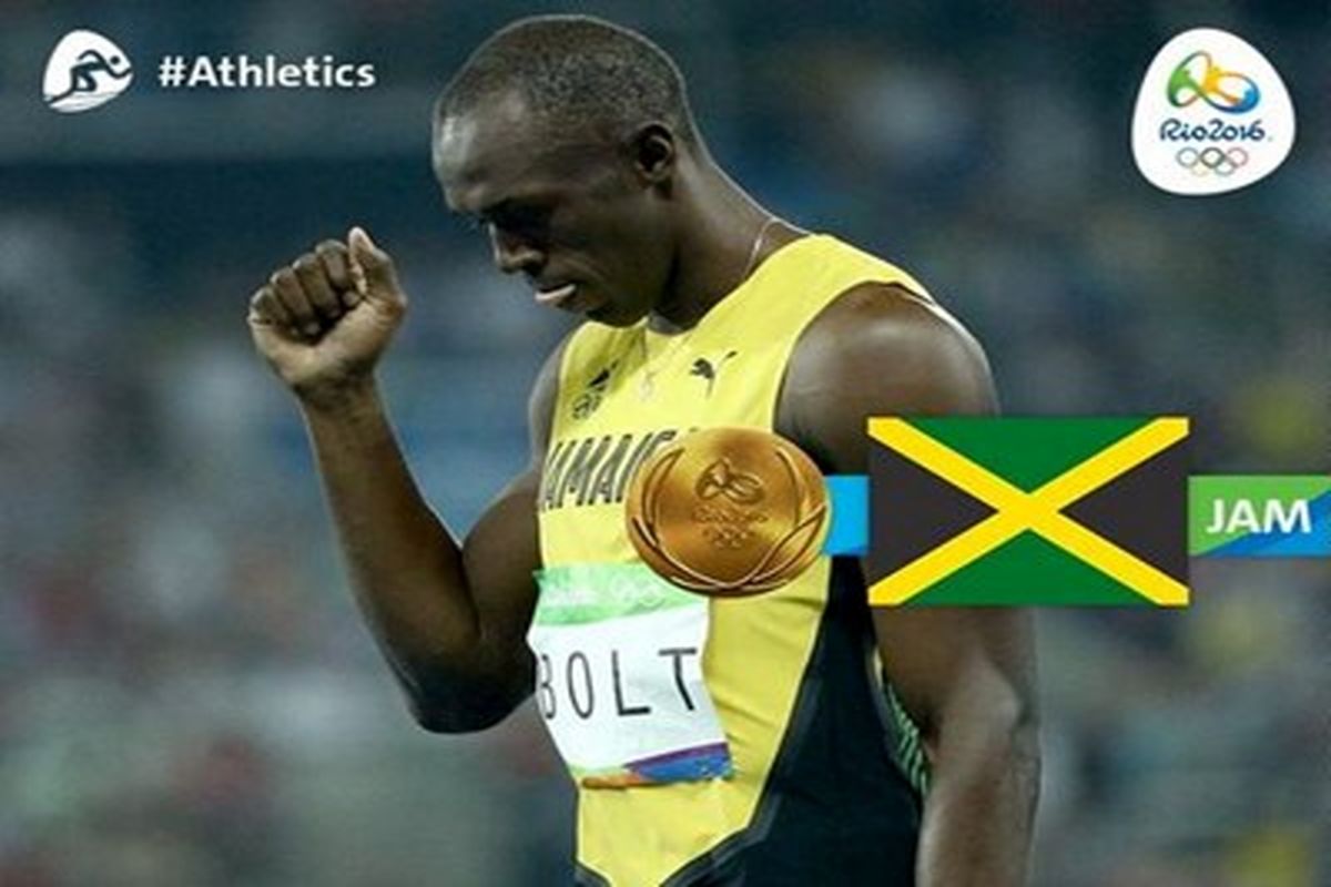 بولت قهرمان دوی ۱۰۰ متر المپیک ریو شد