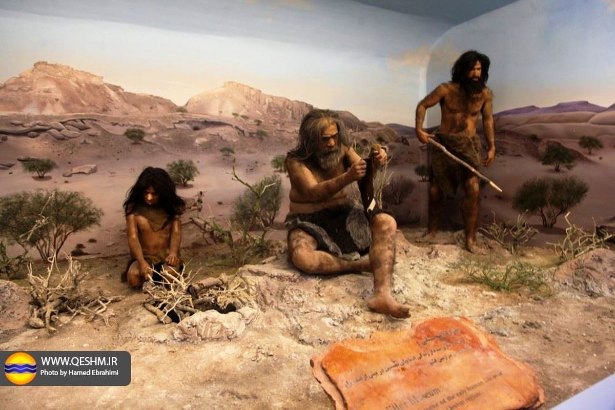 ورود انسان های عصر پارینه سنگی به موزه ژئوپارک قشم/ ایجاد غار نمکدان مصنوعی در موزه جزیره