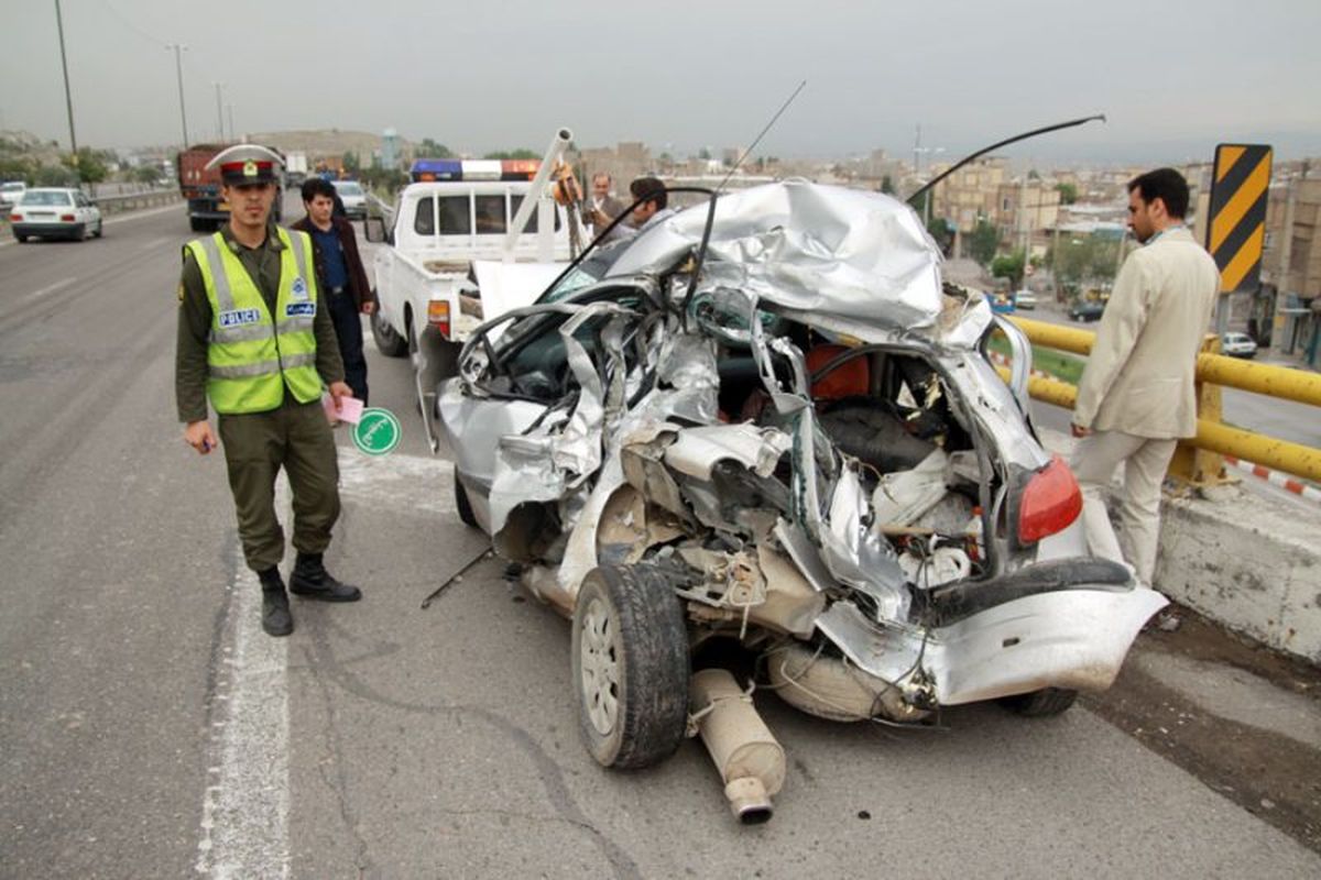 وقوع یک هزار و ۱۶۶ فقره تصادف و ۲۱ نفر فوت از ابتدای امسال در جاده های همدان