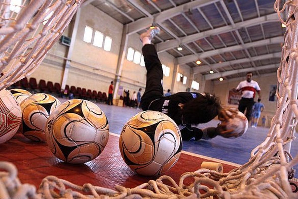 تمرینات تیم ملی فوتسال در سالن یونیورسیداد ناسیونال برگزار شد