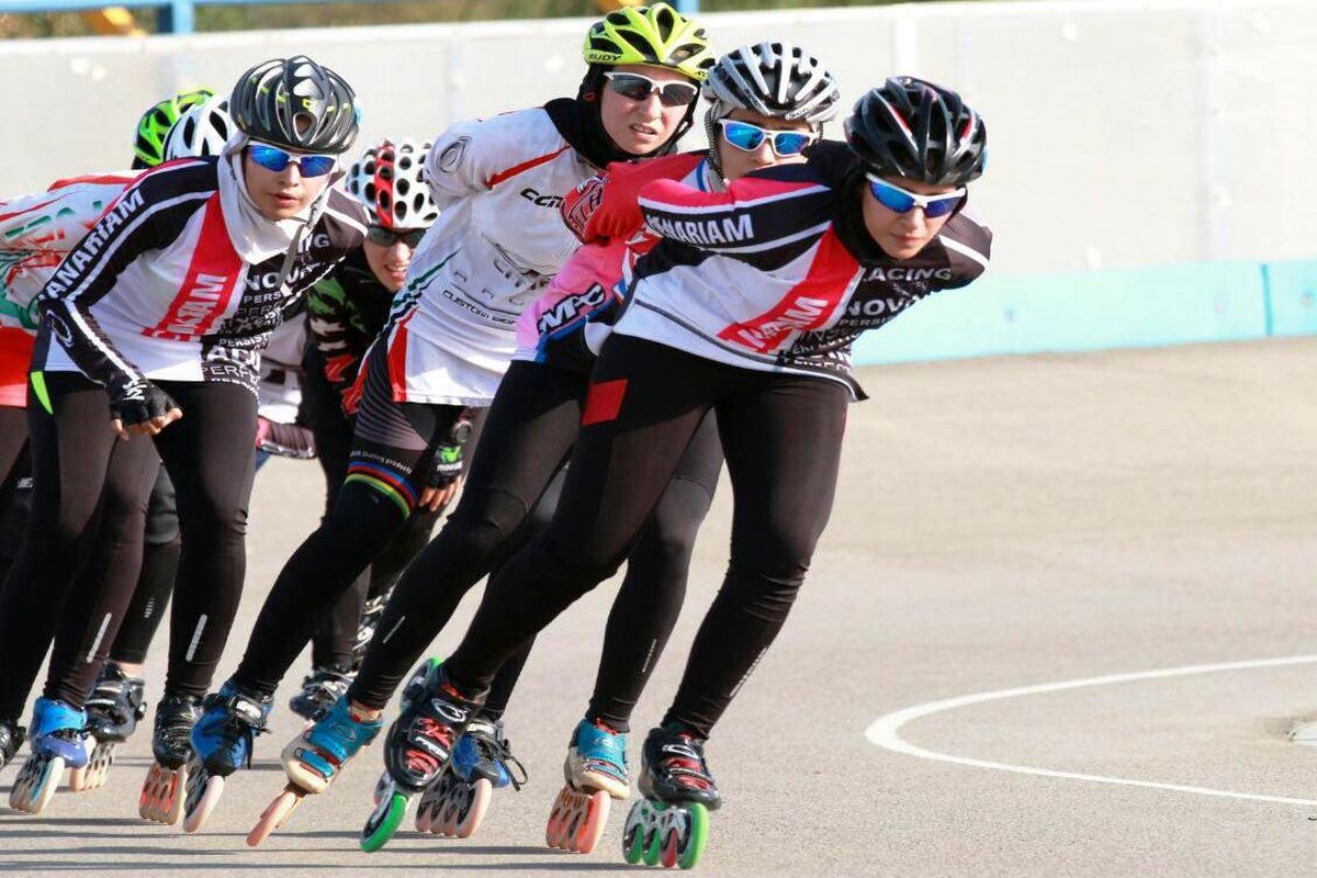 تیم ملی اسکیت سرعت بانوان ایران راهی رقابت های جهانی شد