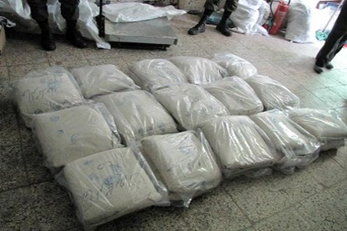 ۳۴۵ کیلو مواد مخدر در سیرجان کشف شد