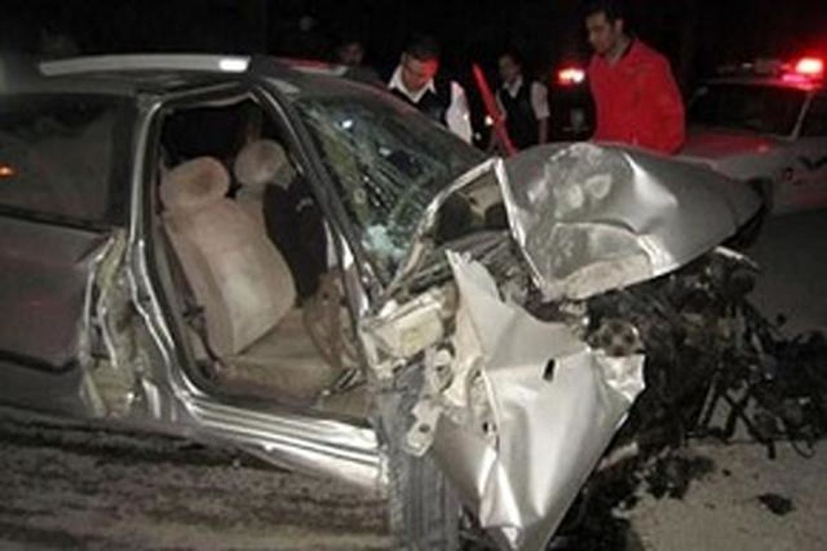 یک کشته و ۷ مجروح در سانحه رانندگی