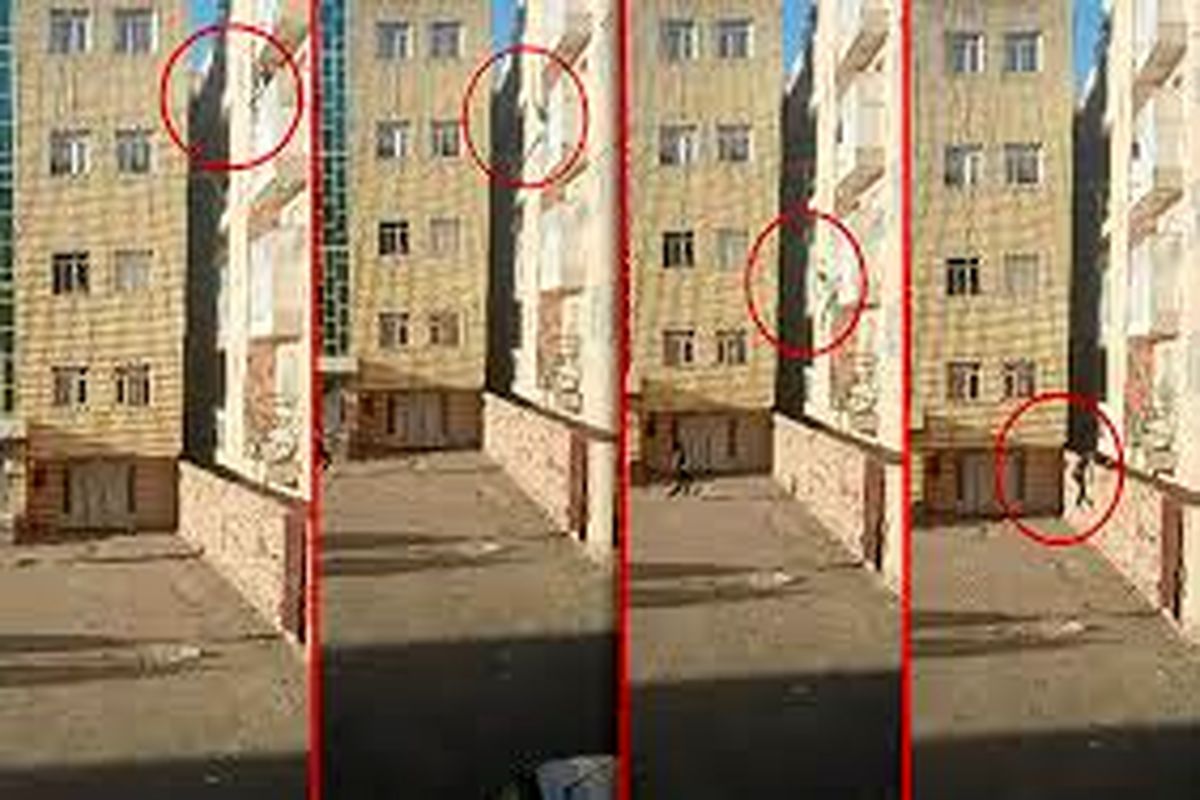 راز سقوط زن جوان از بالکن طبقه چهارم در اردبیل