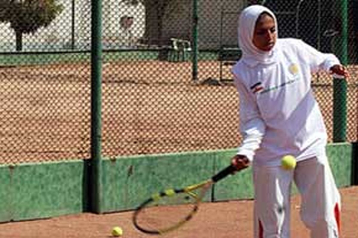 برگزاری رقابت های لیگ دسته یک تنیس بانوان در گلستان