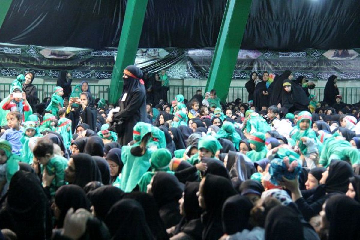 مراسم شیرخوارگان حسینی در سیستان و بلوچستان برگزار شد