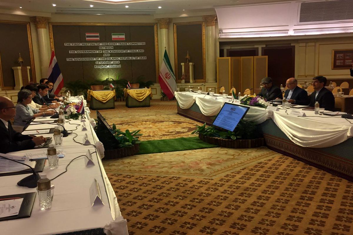 اولین نشست کمیته مشترک تجاری ایران و تایلند برگزار شد