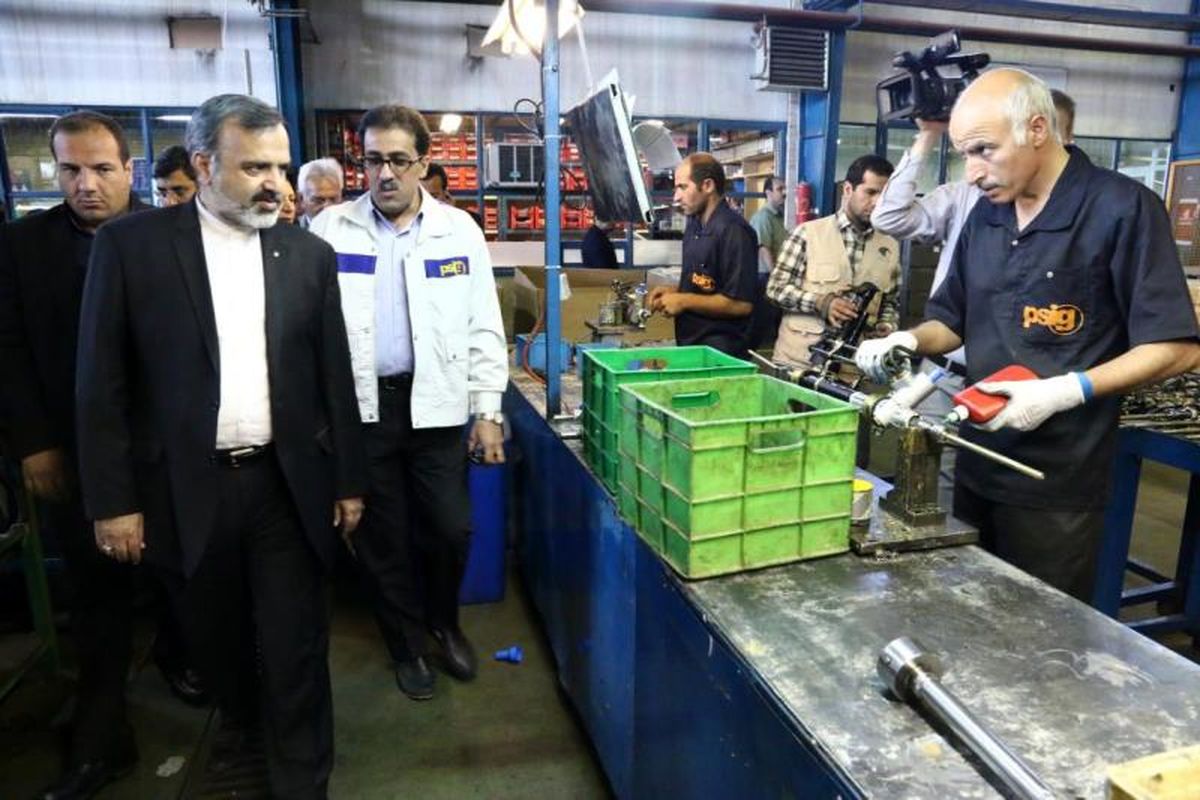 بازدید استاندار خراسان رضوی از شرکت مجتمع فولاد خراسان