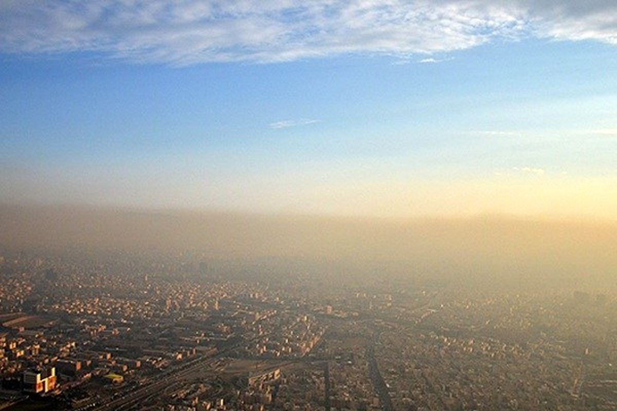 کیفیت هوای تهران در آستانه ورود به وضعیت ناسالم