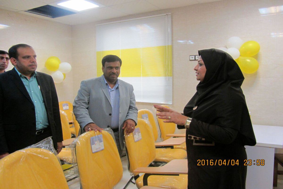 افتتاح اولین پروژه مدرسه بیمارستانی در استان هرمزگان برای اولین بار در کشور