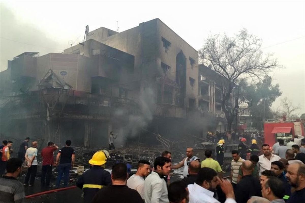 انفجار در بغداد ۲۴ کشته و زخمی بر جای گذاشت/داعش مسئولیت را بر عهده گرفت
