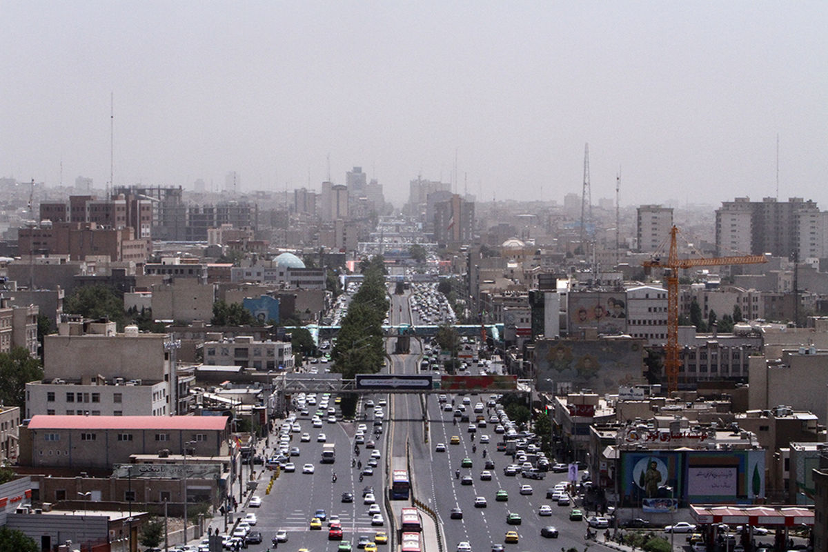 برای پنجمین  روز متوالی هوای شهر مشهد در وضعیت هشدار است