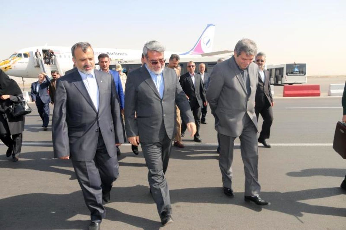 وزیر کشور وارد مشهد مقدس شد