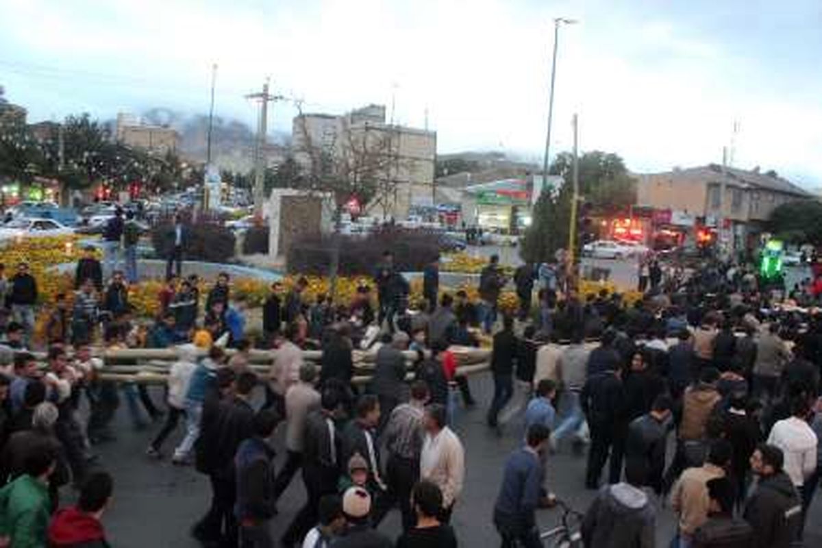 آیین قارقارا نماد همبستگی عزاداران حسینی در خلخال