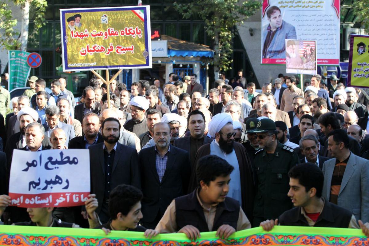 مسیر راهپیمایی ۱۳ آبان در گرگان اعلام شد.