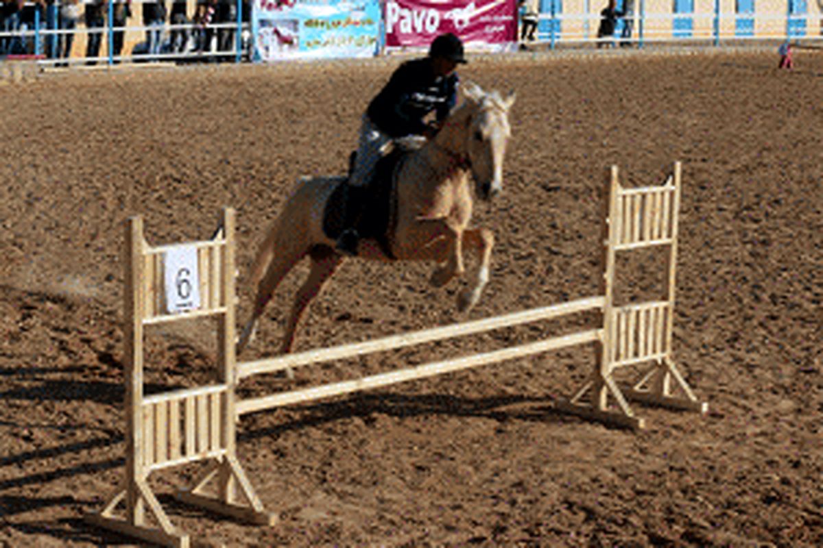 برگزاری مسابقات پرش اسب های اصیل ترکمن در بجنورد