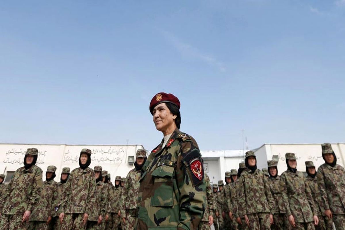 زنان شجاع ارتش افغانستان را ببینید