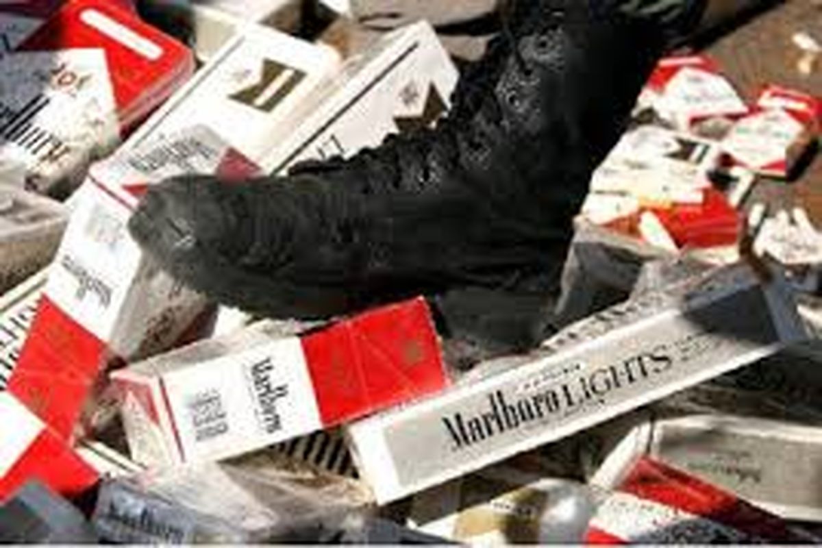 حدود هفت هزار نخ سیگار خارجی در اردبیل امحا شد