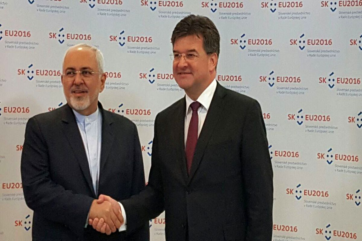 وزرای خارجه ایران و اسلواکی دیدار کردند