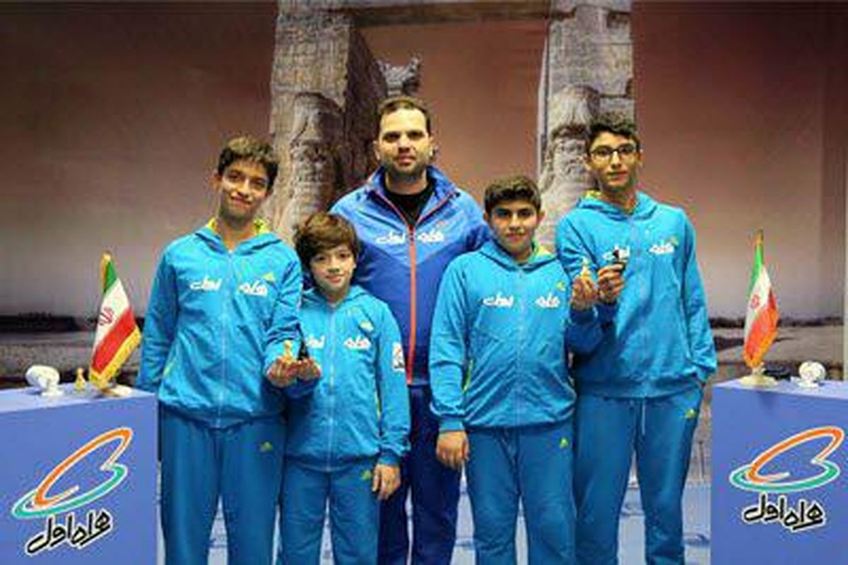 ایران در شطرنج تیمی زیر ۱۴ سال آسیا قهرمان شد