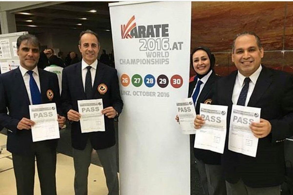چهار داور کاراته ایران مدرک بین‌المللی گرفتند