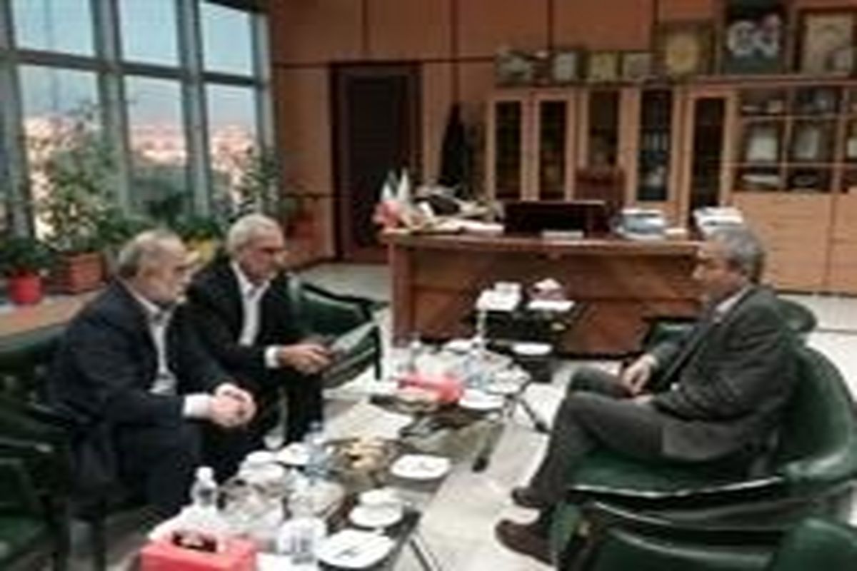استاندار اردبیل با مدیرعامل شرکت راه آهن کشور دیدار کرد