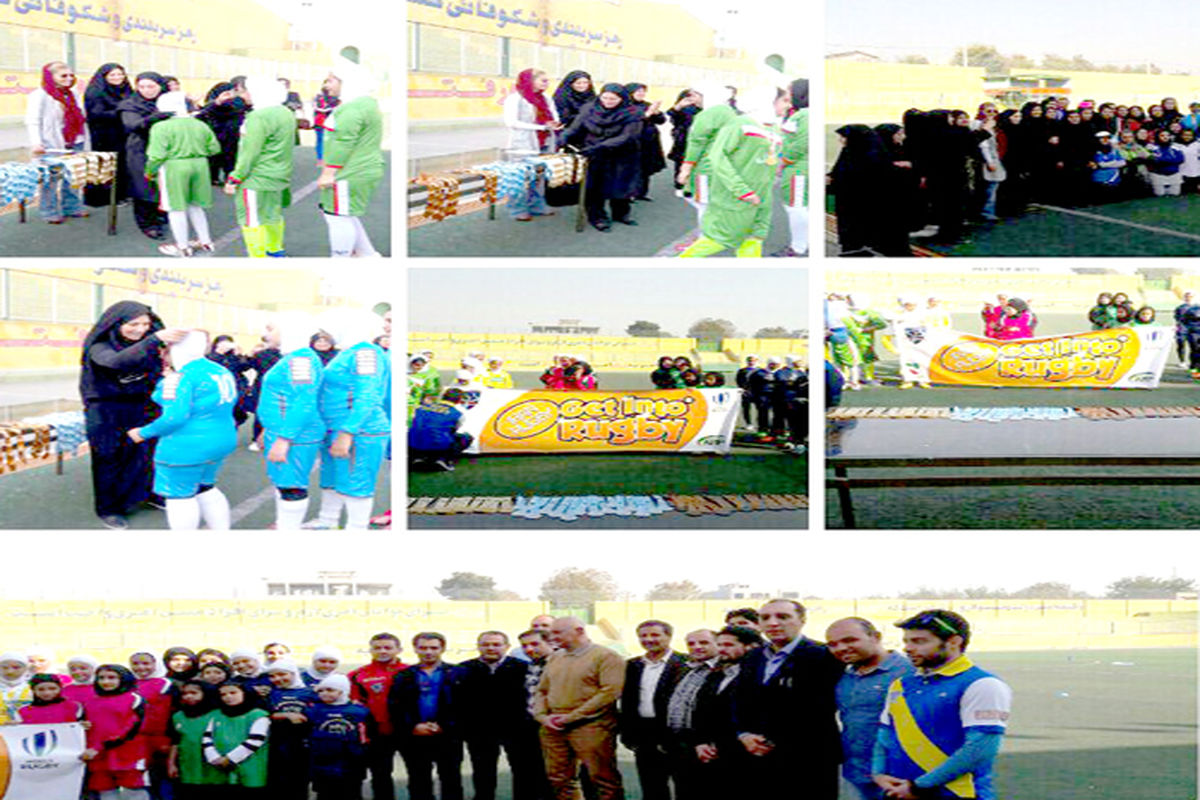 تیم راگبی بانوان ملارد در دومین دوره المپیاد نوجوانان استان تهران سوم شد