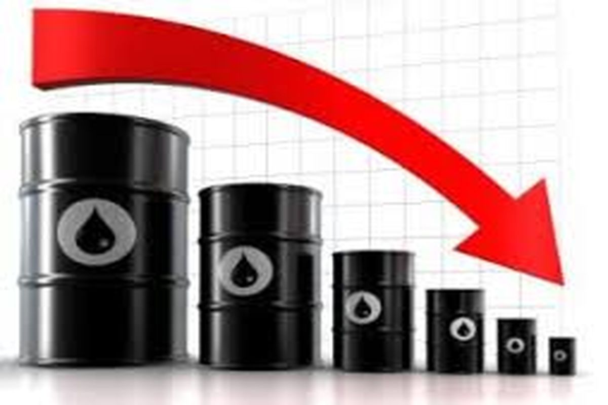 قیمت نفت بازهم در سراشیبی