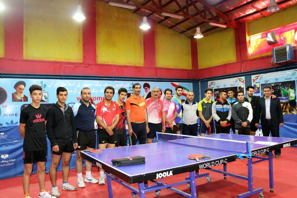 حضور دوبازیکن  ویک مربی پلدختری در تیم بزرگسالان تنیس روی میز لرستان برای شرکت در لیگ منطقه ایی کشور