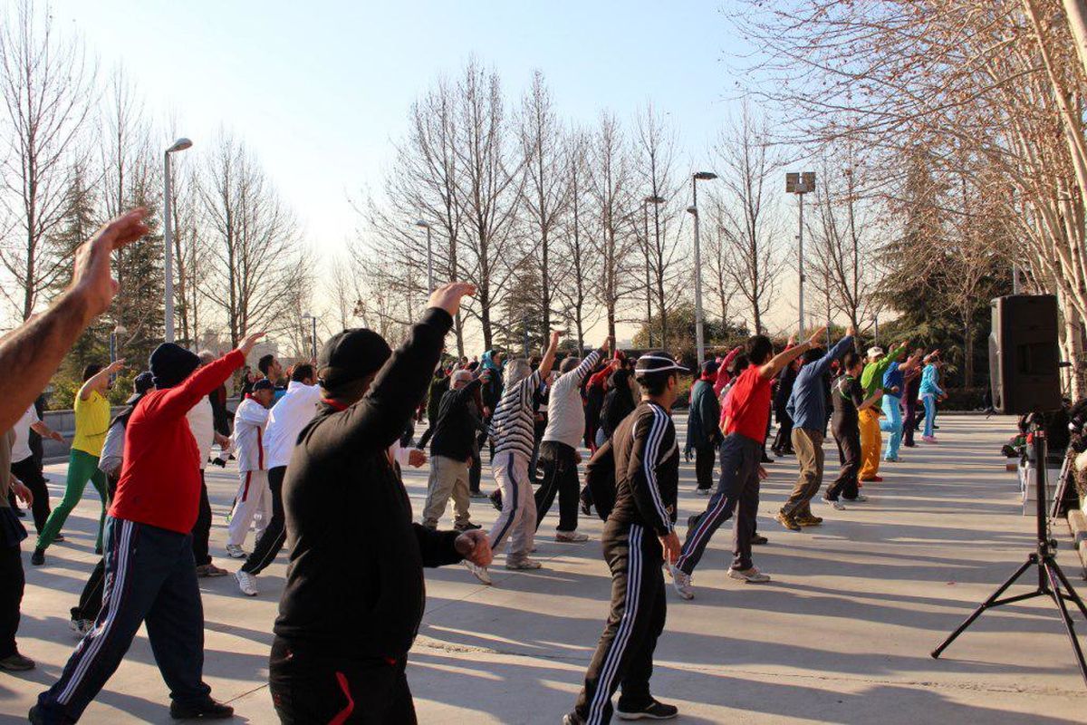 همایش بزرگ ورزشهای همگانی در پارک لاله