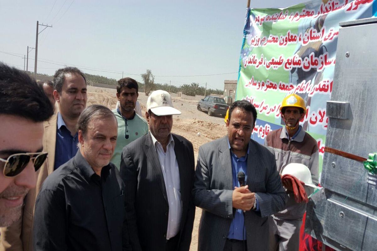 دو پروژه عمرانی و خدماتی در شرق استان کرمان کلنگ زنی و افتتاح شد