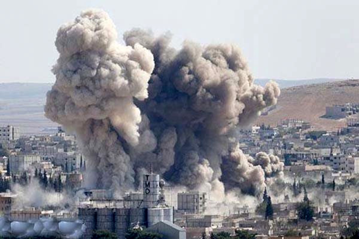 نقاطی در ریف دمشق مورد حمله هوایی قرار گرفت