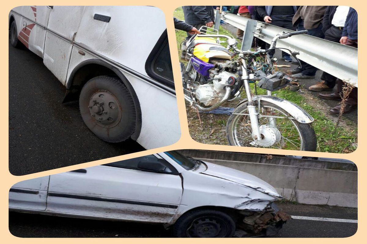 ۳ کشته در تصادفات رانندگی در گیلان