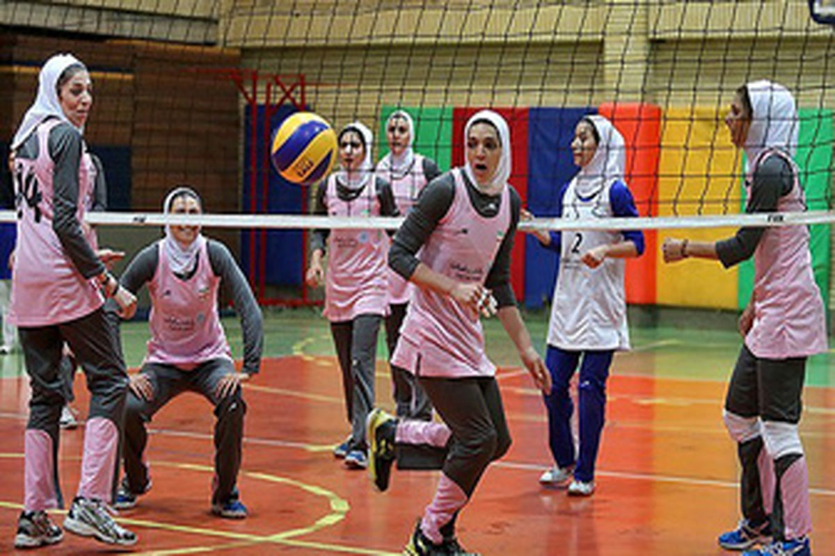 چهار بانوی الیبالیست استان اصفهان در اردوی تیم ملی والیبال