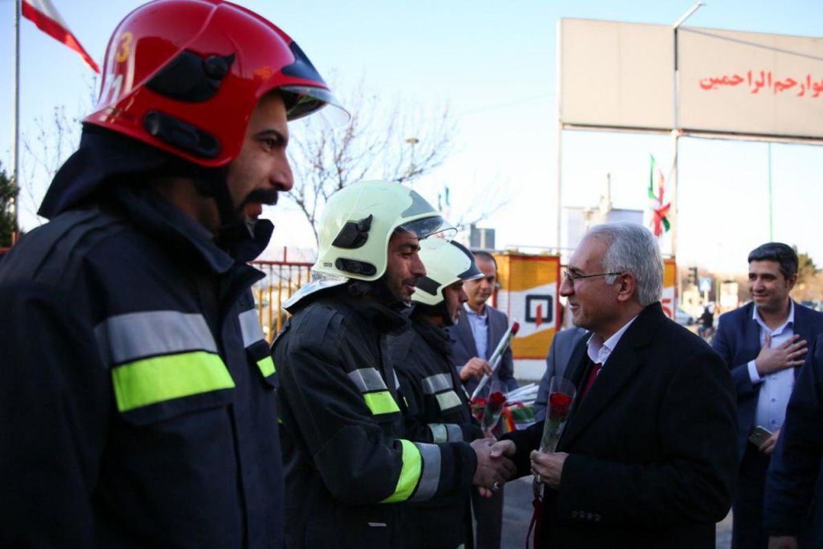 سازمان آتش نشانی اصفهان آمادگی کامل در مقابله با حوادث دارد