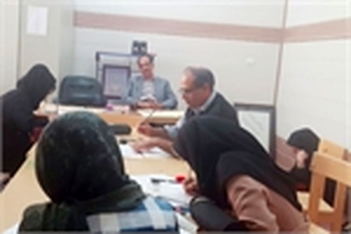 برگزاری آزمون میان دوره انجمن خوشنویسان در شهرستان بستک