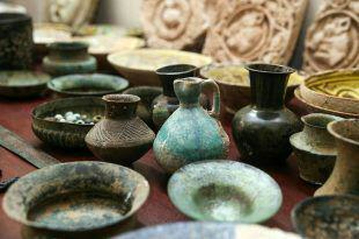 کشف ۷۳ قطعه اشیاء باستانی در شهرستان چرداول