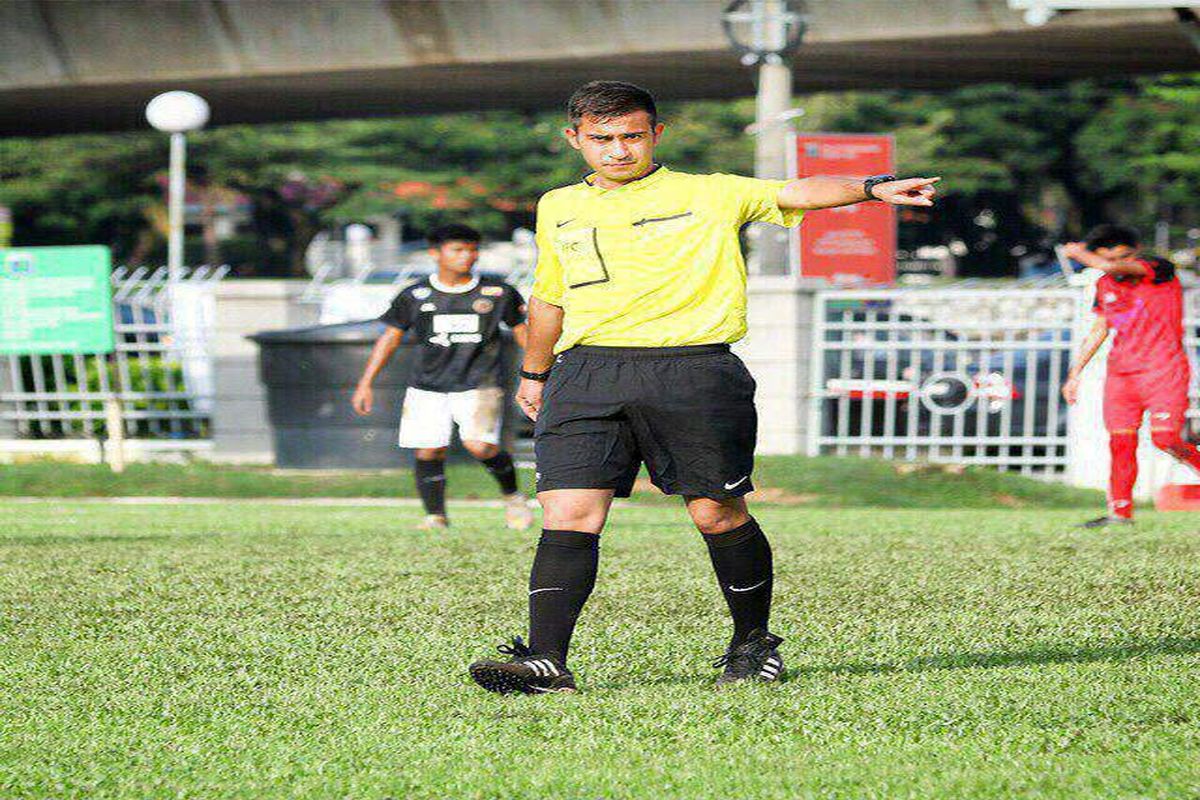 سامان سلطانی داور جوان زنجانی توسط AFC به عنوان یکی از ده داور برگزیده آسیا انتخاب شد