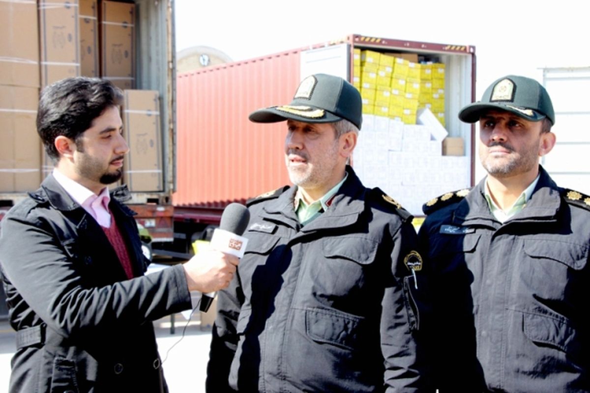 توقیف ۱۰۰ میلیارد ریال کالای قاچاق در طرح ذوالفقار ۷ پلیس اصفهان